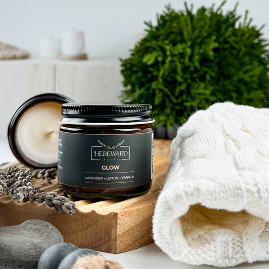 Lavender, Lemon & Vanilla Soy Candle