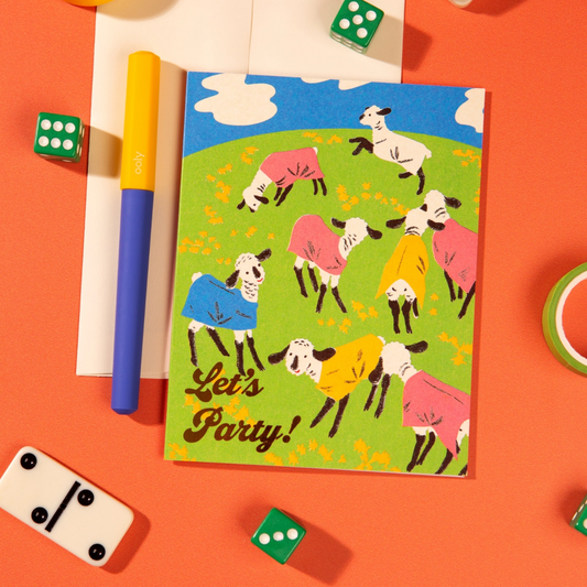 Let's Party Birthday Card