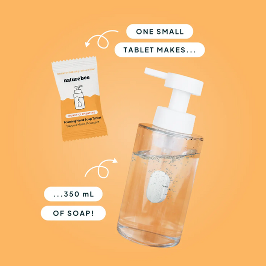 Honey Clementine Concentrated Foaming Hand Soap Tablet