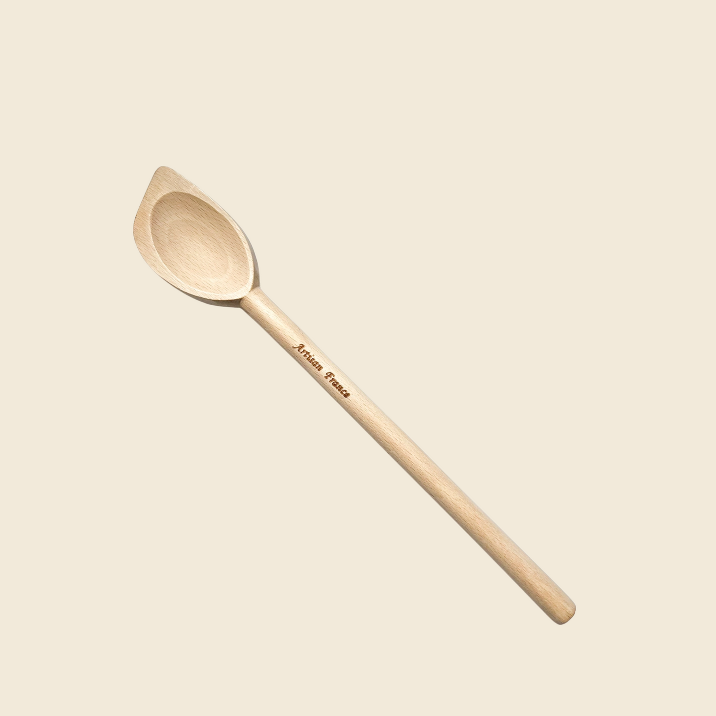 Pointed Corner Beechwood Spoon
