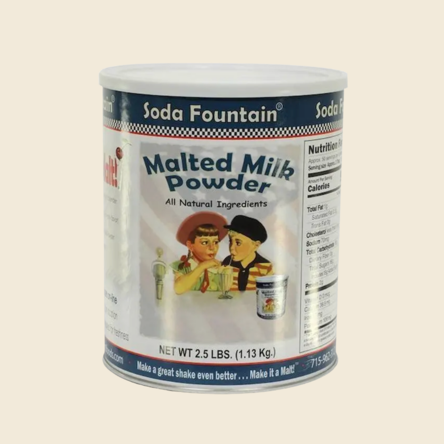 Soda Fountain Malted Milk Powder