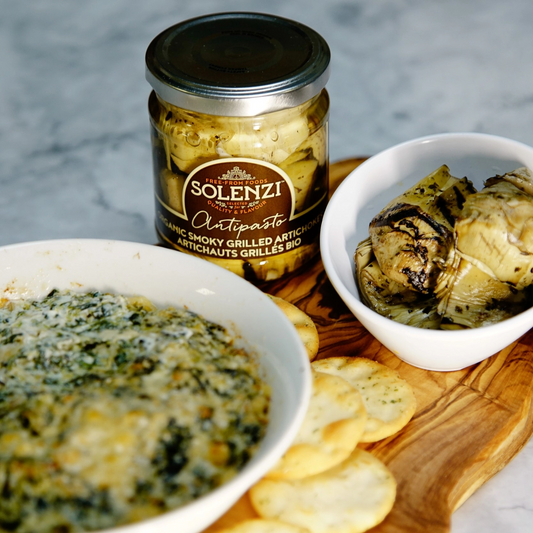 Smoky Grilled Artichokes Antipasto