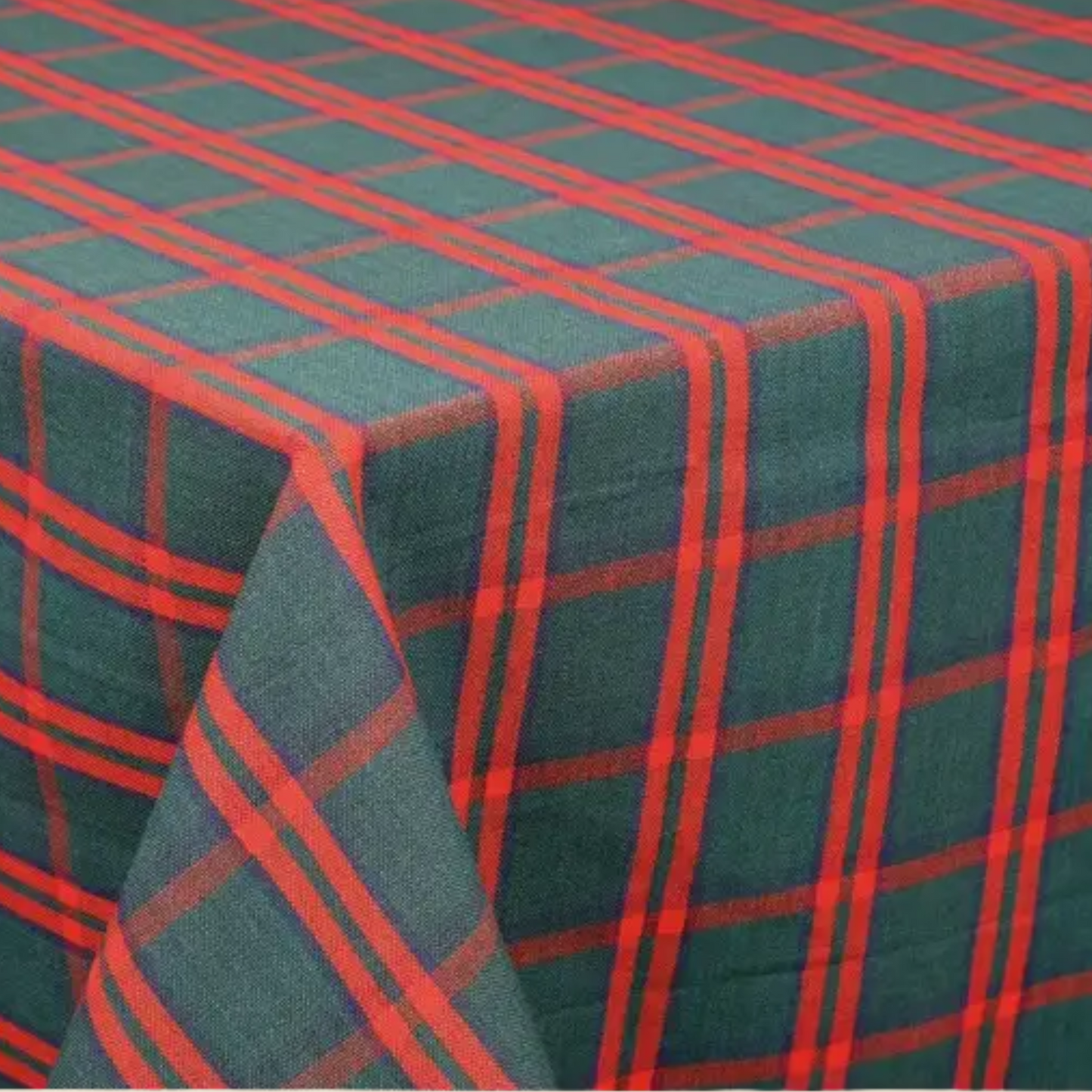 Belvedere Green Table Cloth - 52"x72" Rectangle