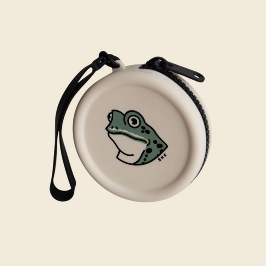 Froggy Zipper Silicone Coin Pouch