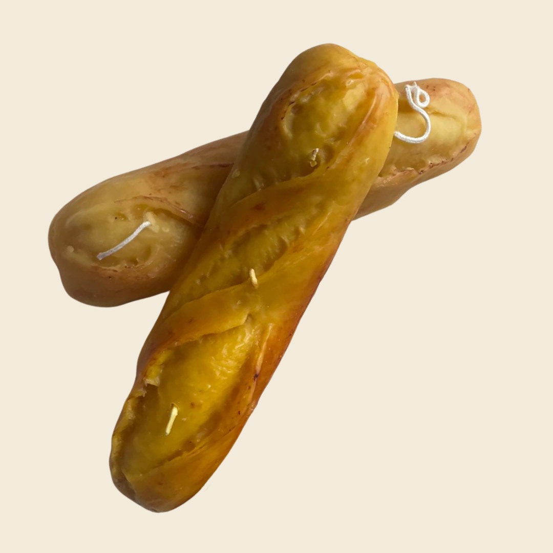 Bread Beeswax Candle