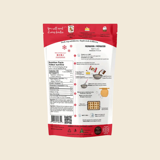 Gluten-Free Gingerbread Cookie Mix