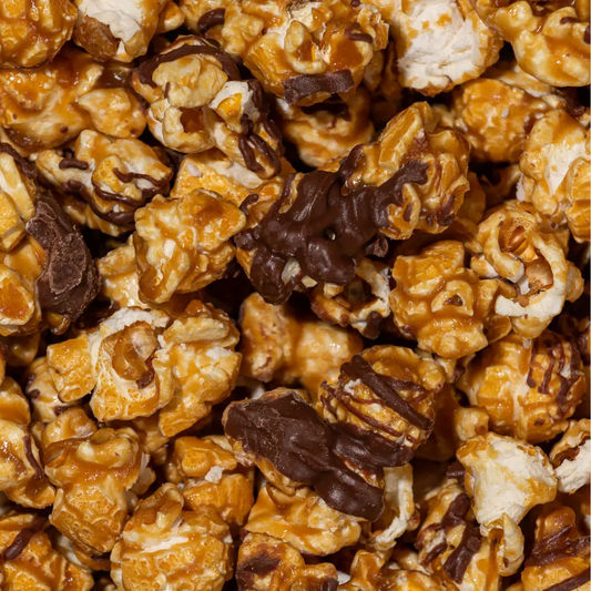 Yukon Gold Chocolate Drizzle Caramel Kettle Corn
