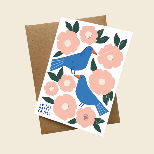 Happy Couple Greeting Card