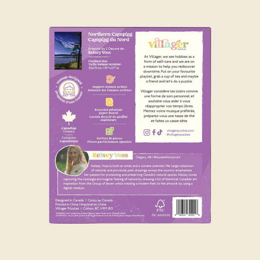 "Northern Camping" 1000-Piece Puzzle