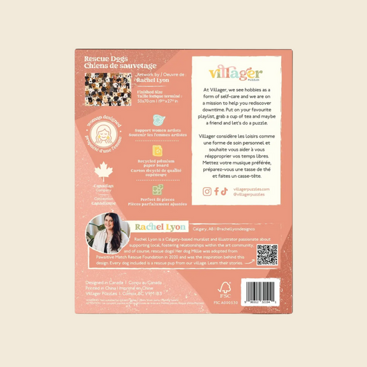 "Rescue Dogs" 1000-Piece Puzzle