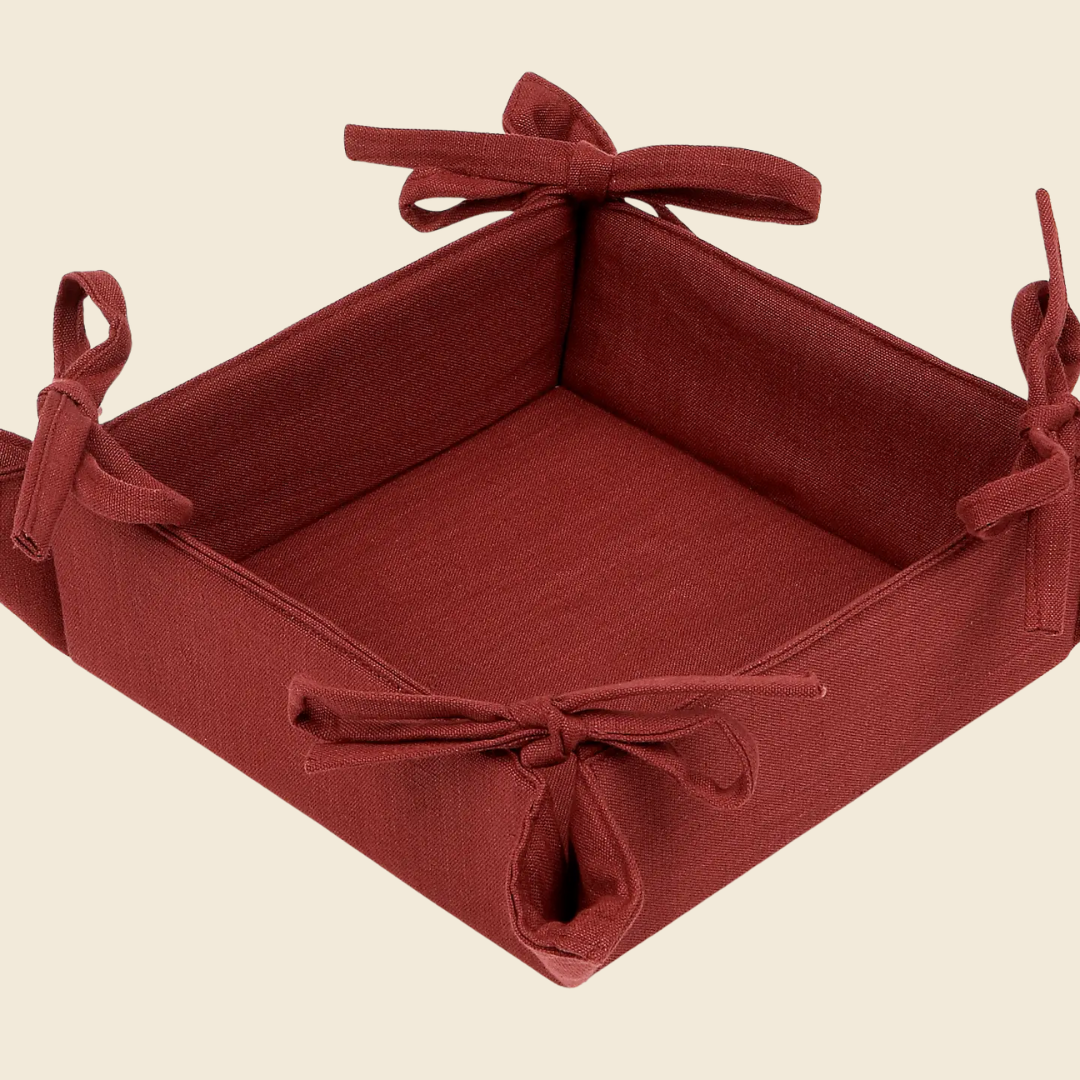 Maroon Bread Basket