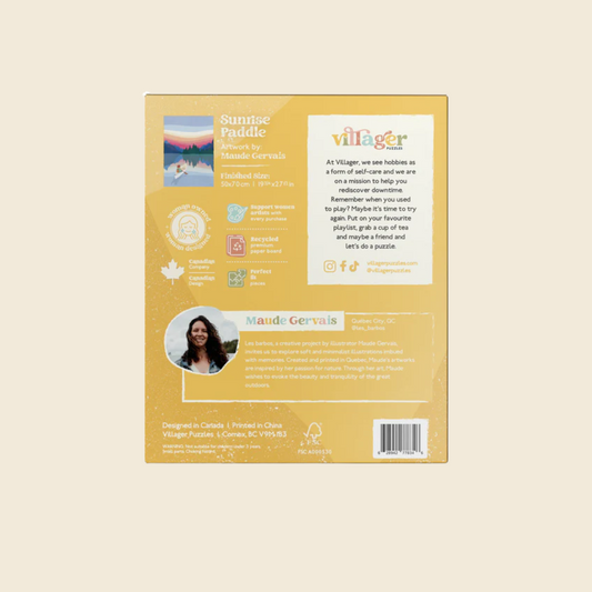 "Sunrise Paddle" 1000-Piece Puzzle