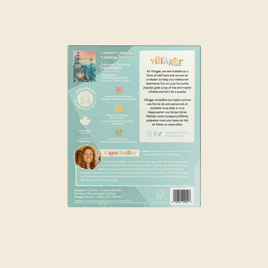 Coastal Camping 1000-Piece Puzzle