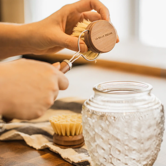 Wooden Dish Brush Replacement Head