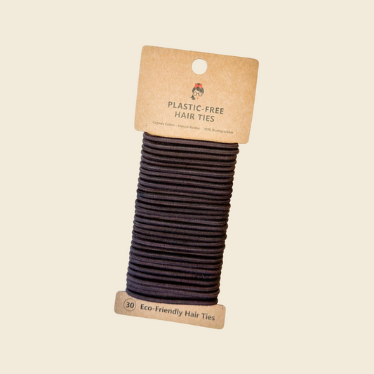 Plastic-Free Biodegradable Hair Ties