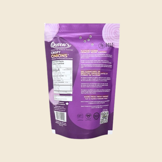 Crispy Onions Garlic Pepper