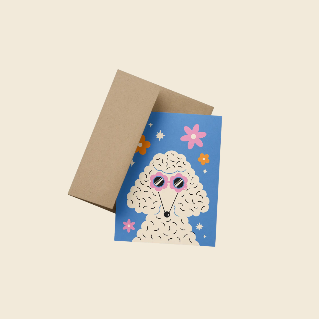 Canichette Greeting Card