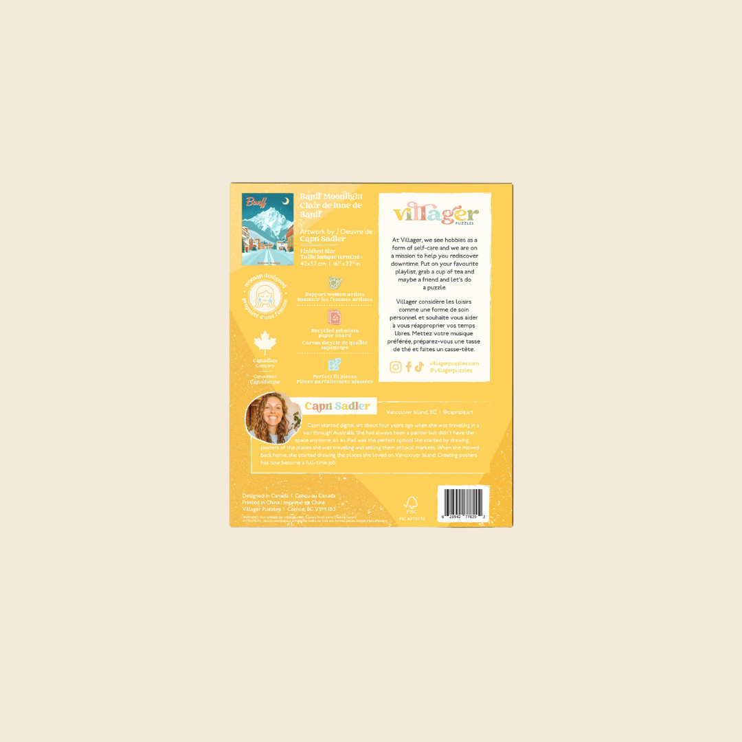 Banff Moonlight 500-Piece Puzzle