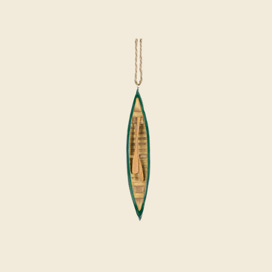 Canoe Ornament