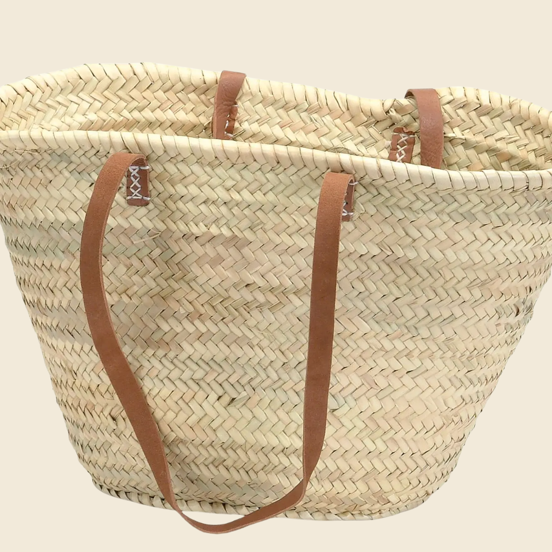 Straw Shoulder Market Bag