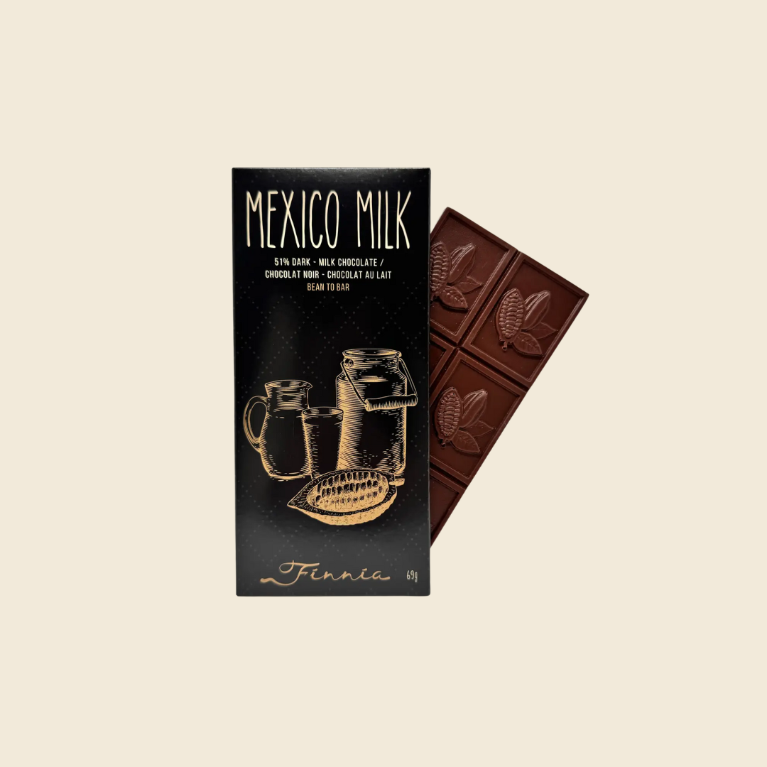 Mexico Milk 51% Dark-Milk Chocolate Bar