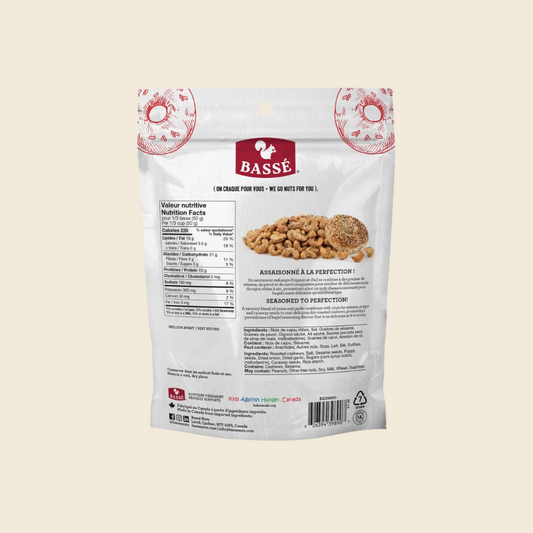 Everything Bagel Seasoned Cashews