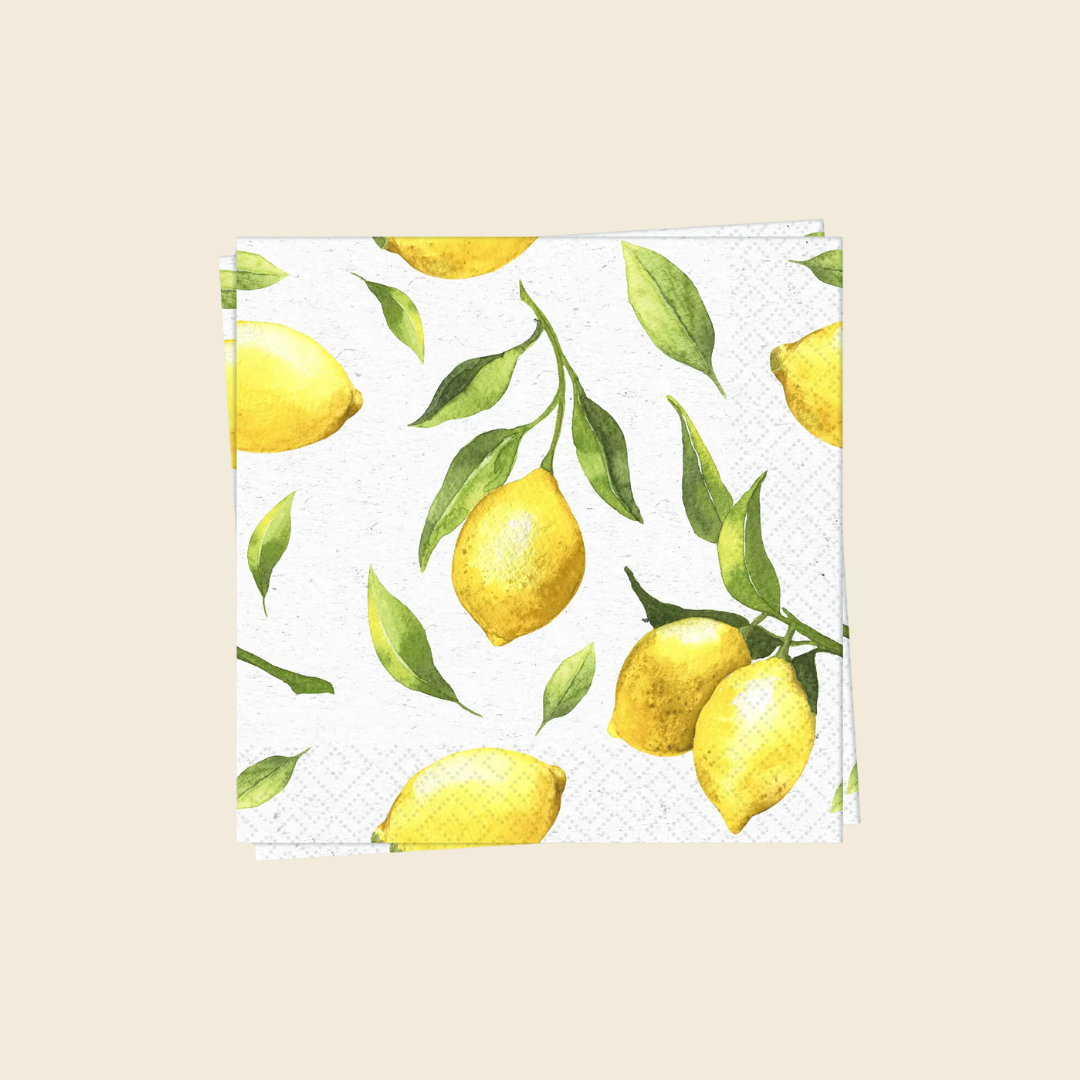 Citrus Cocktail Napkins