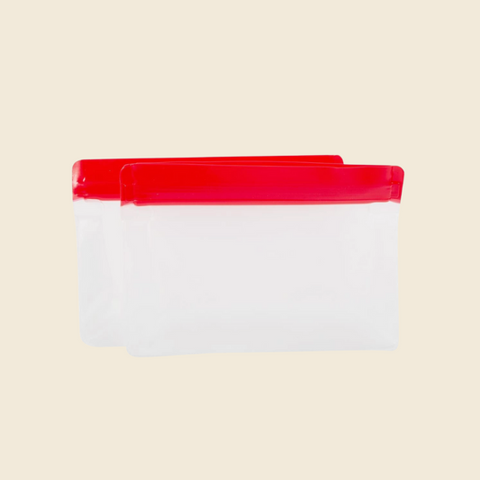 2-pc Reusable Ziplock