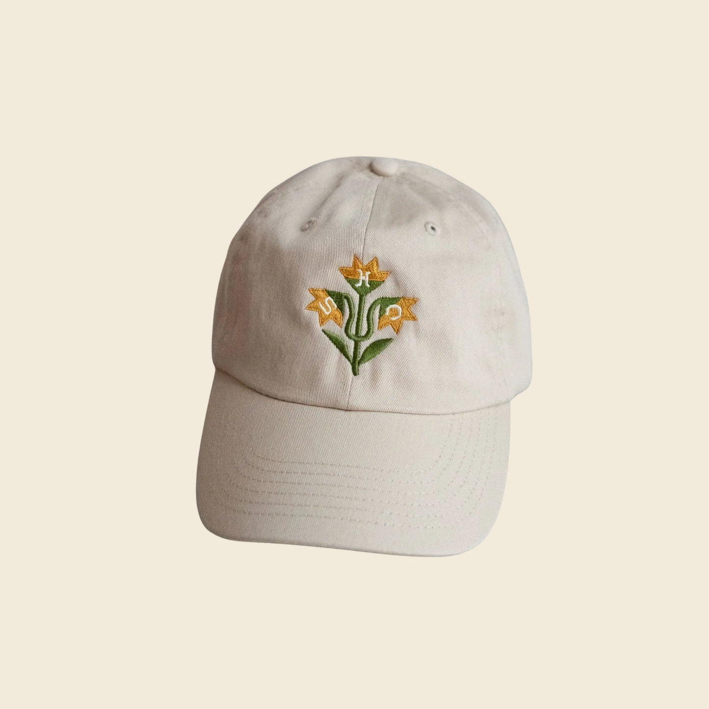 Quilt Flowers Hat