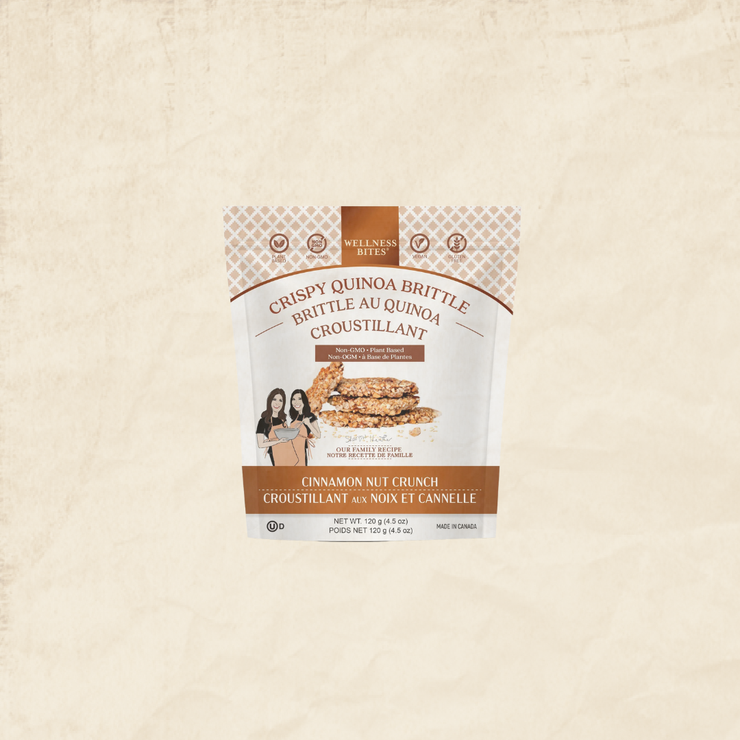 Quinoa Brittle by 'Wellness Bites'