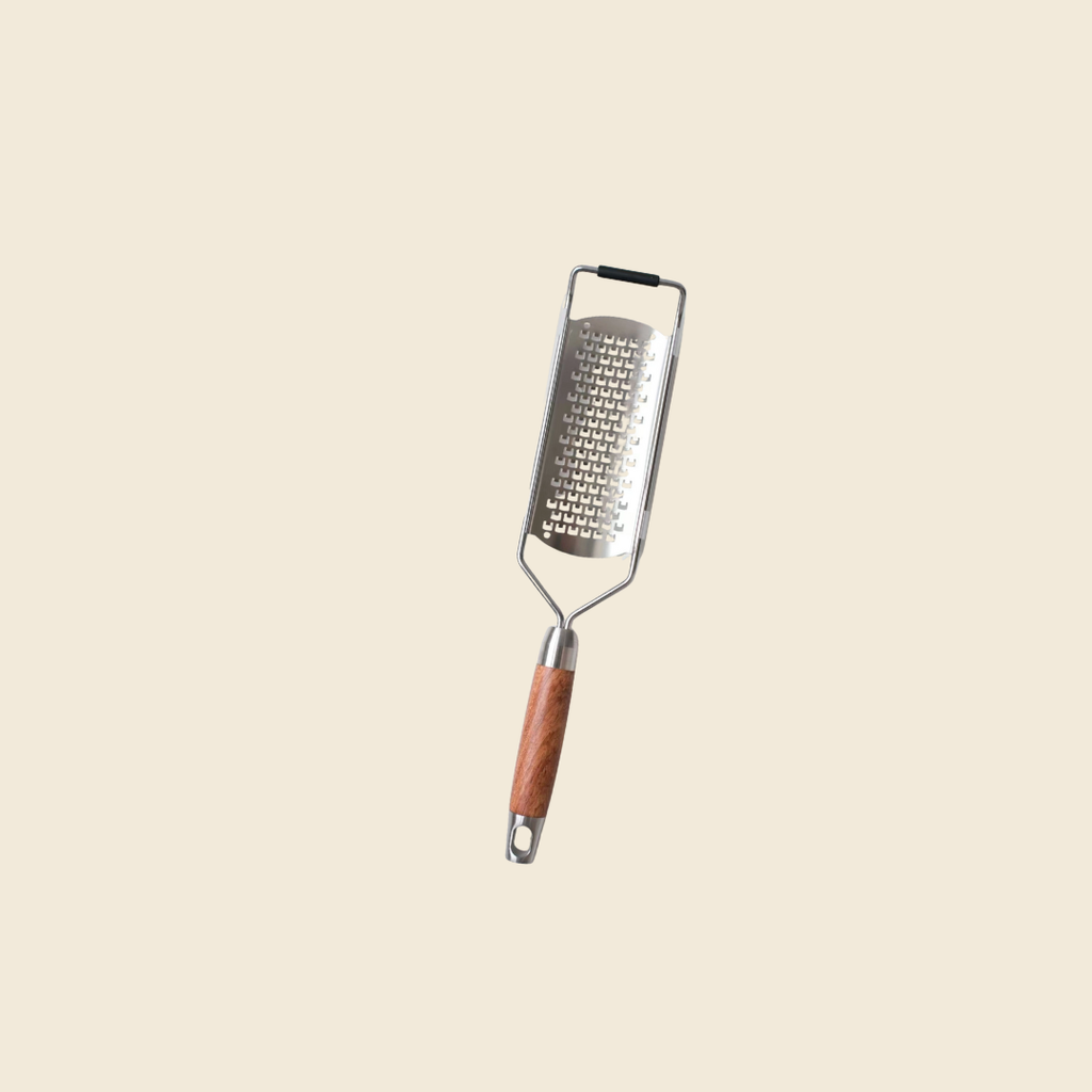 Cheese Grater with Walnut Wood Handle