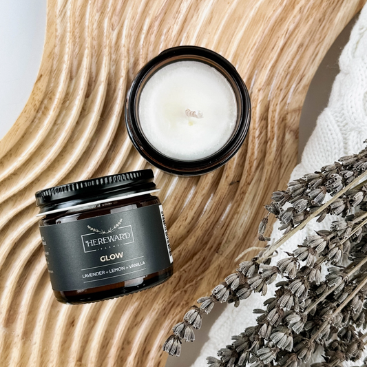 Lavender, Lemon & Vanilla Soy Candle