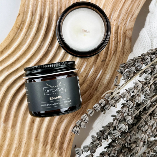 Lavender, Coconut & Vanilla Soy Candle