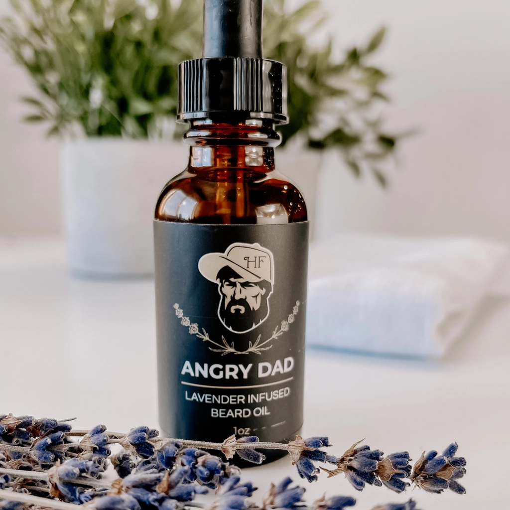 Men's Lavender Infused Beard Oil