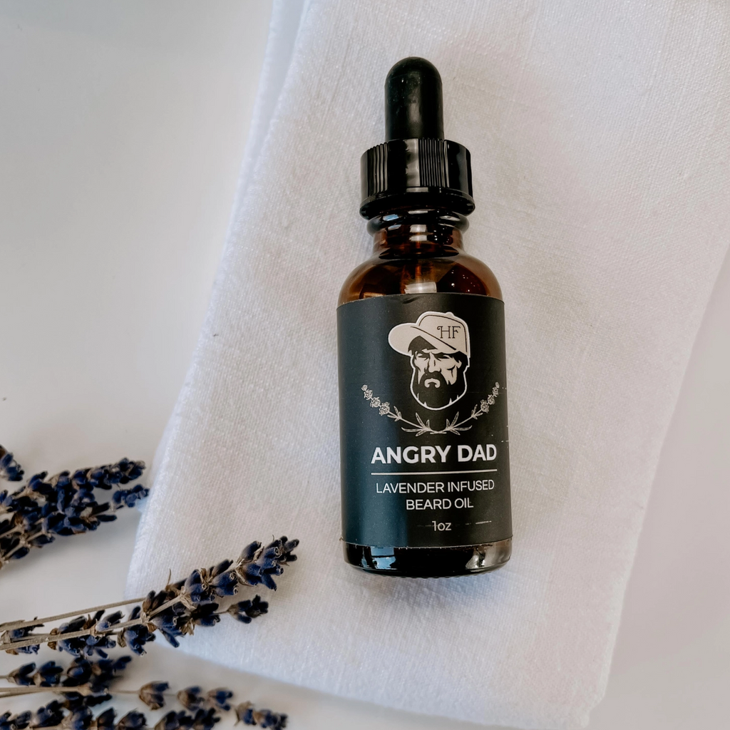 Men's Lavender Infused Beard Oil