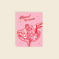 Cheers! Newlyweds Card
