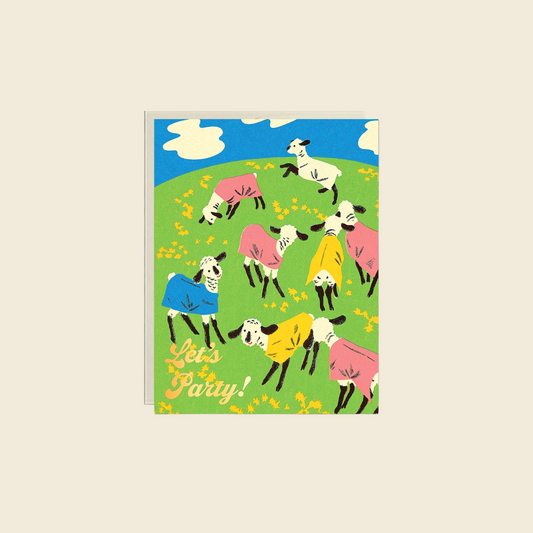 Let's Party Birthday Card