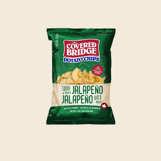 Covered Bridge Sweet & Spicy Jalapeno Kettle Chips