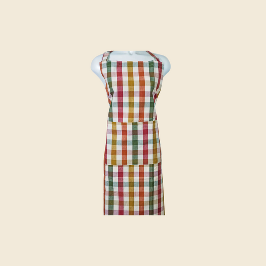 "Countryside" Cambridge Check Apron