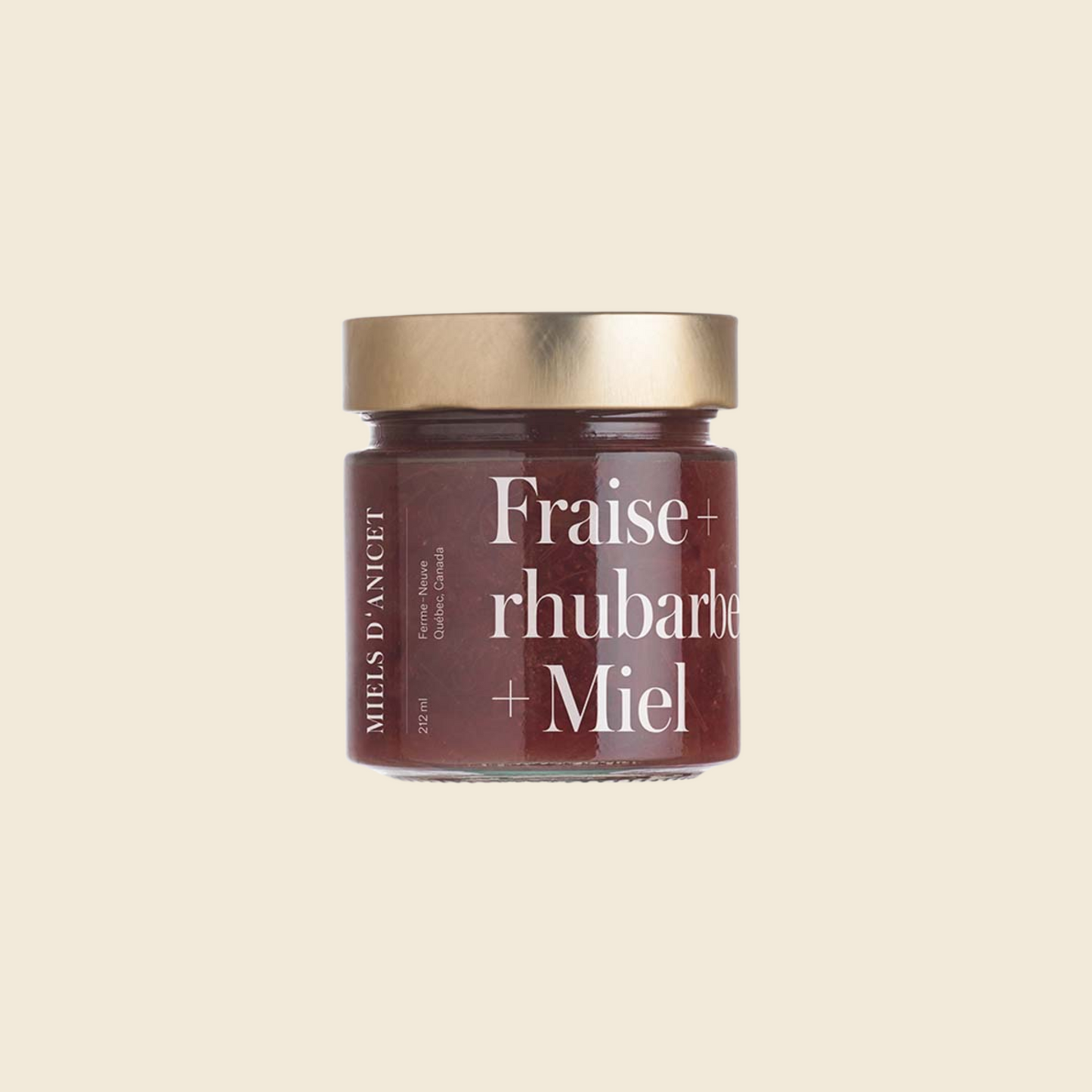 Rhubarb & Saskatoon Berry & Honey Spread