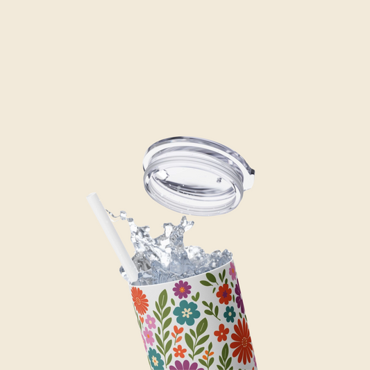 Floral Design Tumbler - 4 Designs