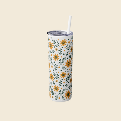 Floral Design Tumbler - 4 Designs