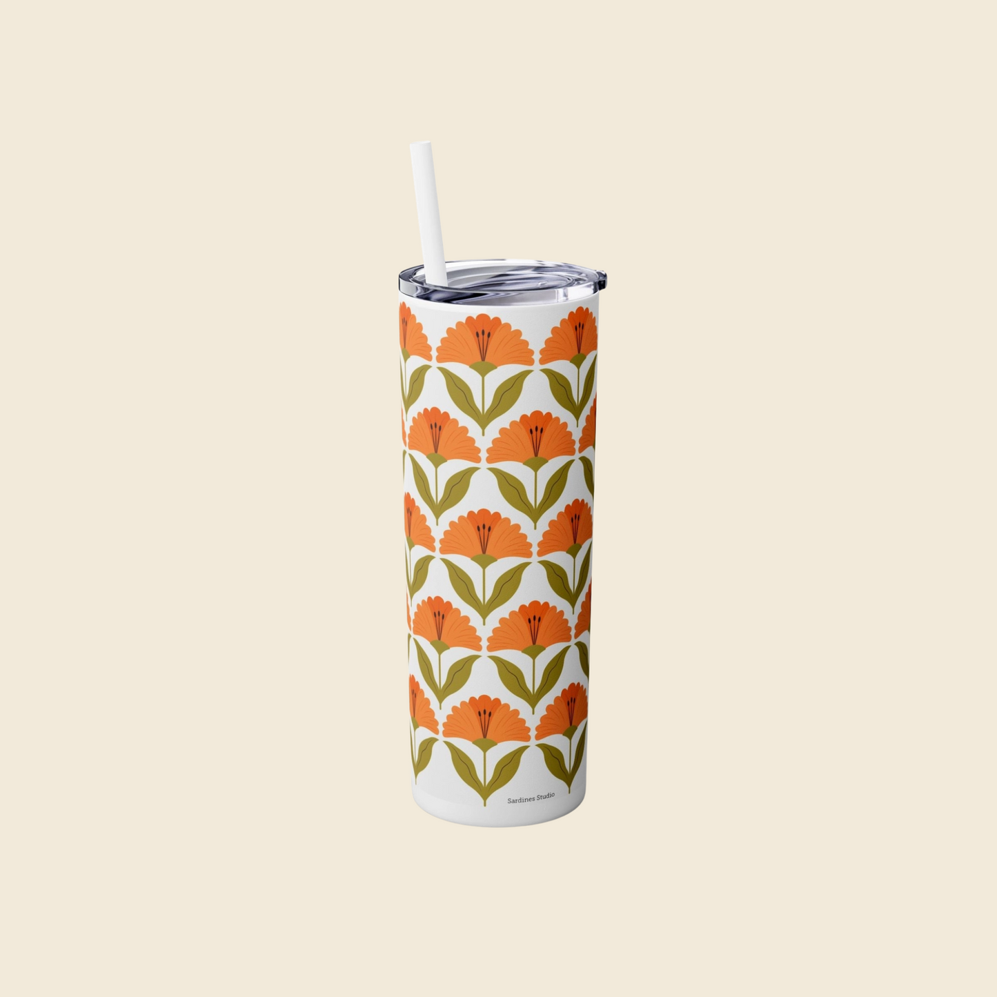 Floral Design Tumbler - 4 Designs