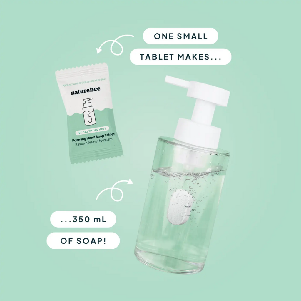 Eucalyptus Mint Concentrated Foaming Hand Soap Tablet Single