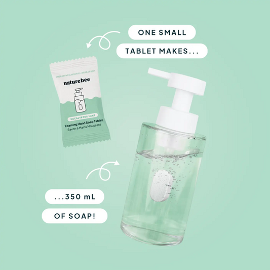 Eucalyptus Mint Concentrated Foaming Hand Soap Tablet Single