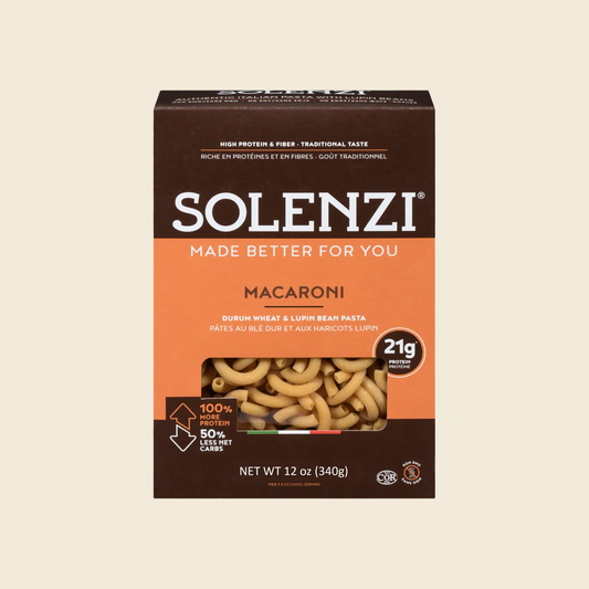 Macaroni with Lupin Beans