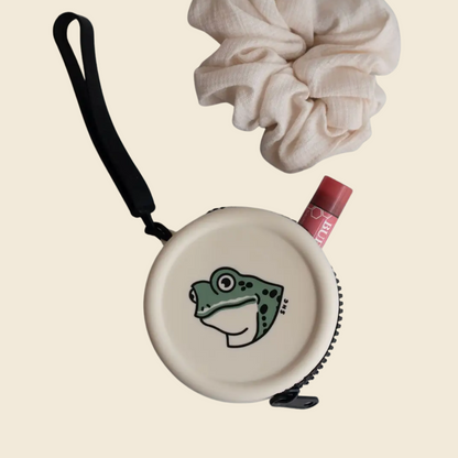 Froggy Zipper Silicone Coin Pouch