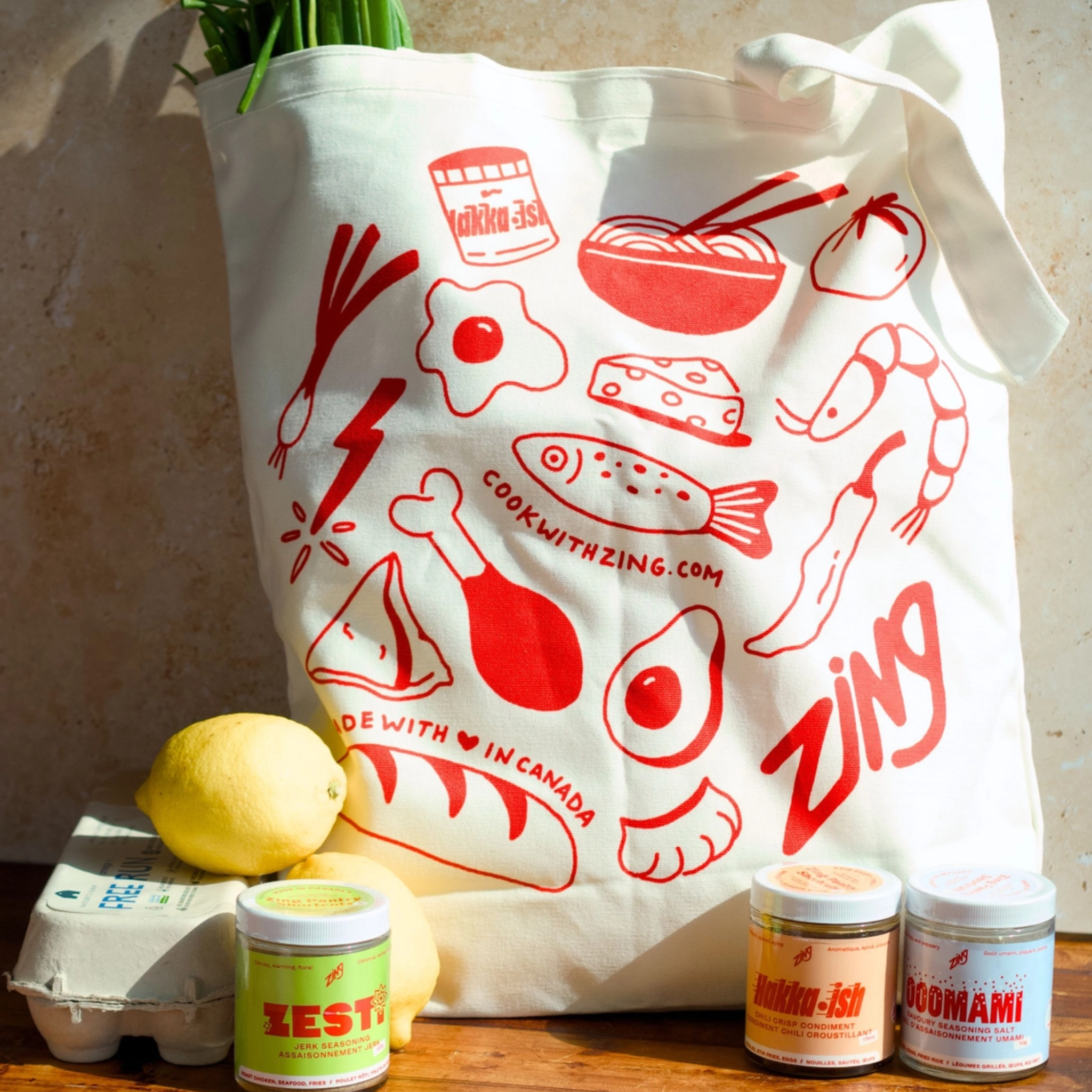 Zing Shortcuts Tote Bag