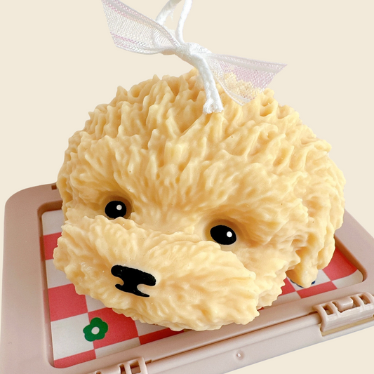 Puppy Candle