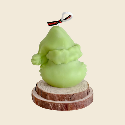 Christmas Grinch Candle